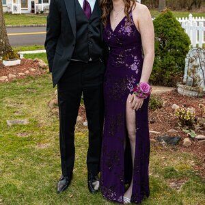 Size 9 Purple Prom Dress